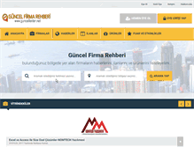 Tablet Screenshot of guncelilanlar.net